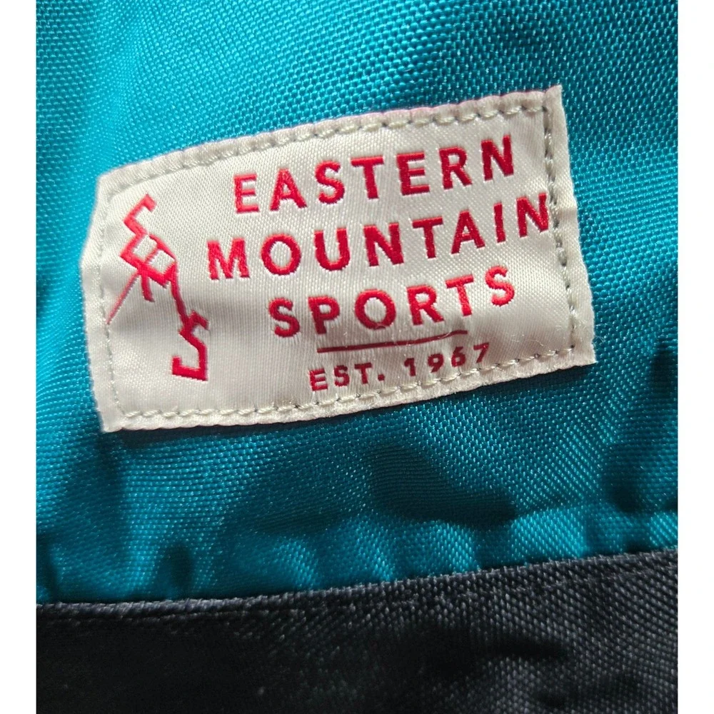 Eastern Mountain Sports‎ Teal Black Duffle Bag Weekend Travel Gear